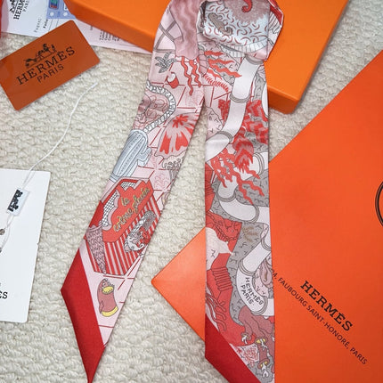 HERMES 26S SCARF 90 IN SILK 309653