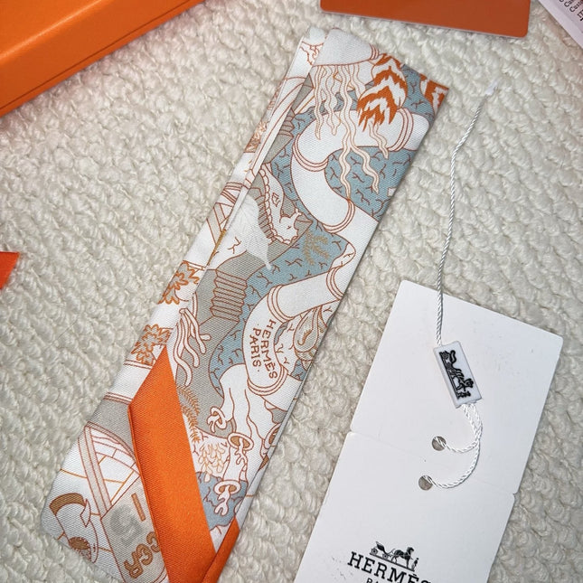 HERMES 26S SCARF 90 IN SILK 309654