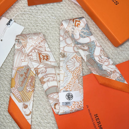 HERMES 26S SCARF 90 IN SILK 309654