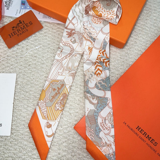 HERMES 26S SCARF 90 IN SILK 309654