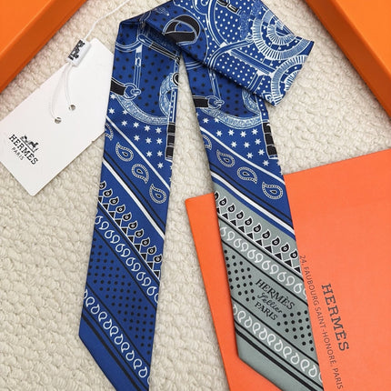 HERMES 26S SCARF 90 IN SILK 309656