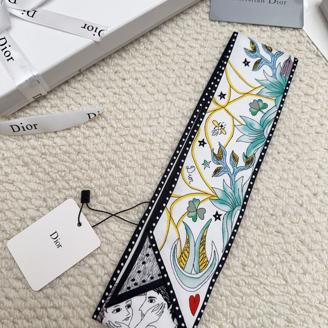 DIOR 26S SCARF 86CM IN SILK 311736