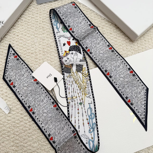 DIOR 26S SCARF 86CM IN SILK 311736