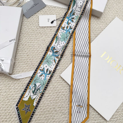 DIOR 26S SCARF 86CM IN SILK 311737