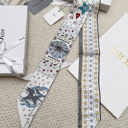DIOR 26S SCARF 86CM IN SILK 311738