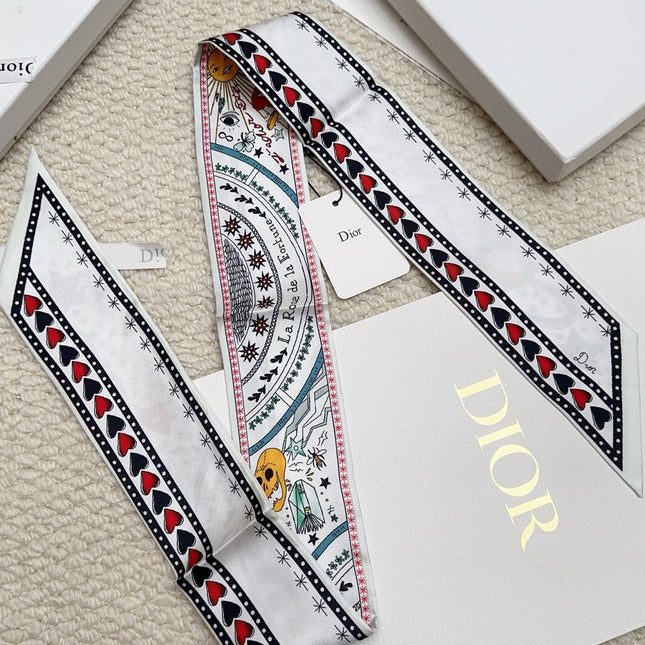 DIOR 26S SCARF 86CM IN SILK 311739