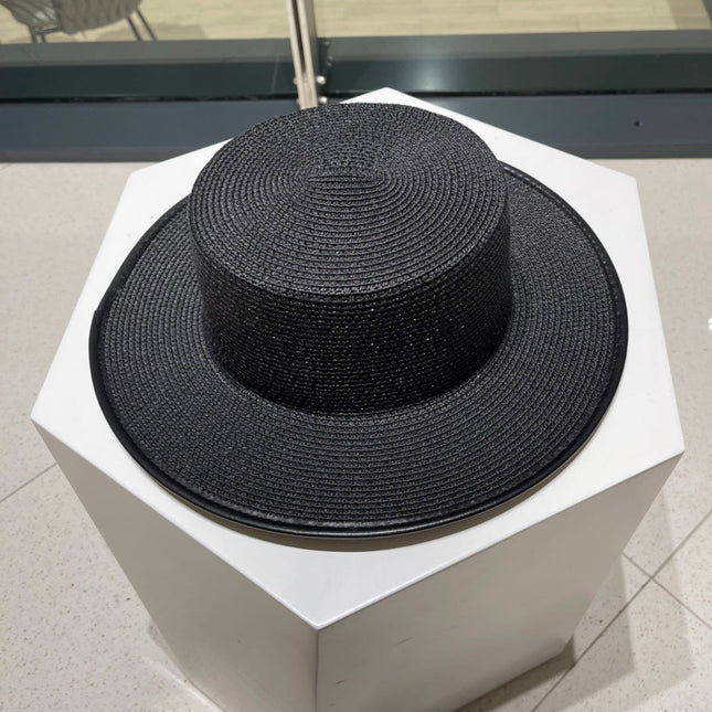 DIOR 26S STRAW BOATER HAT STYLE 205