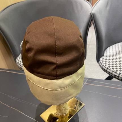 TRAPPER HAT IN BROWN SUEDE AND RABBIT FUR 439534