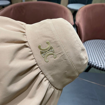 CELINE 25S BUCKET HAT 734982 IN BEIGE