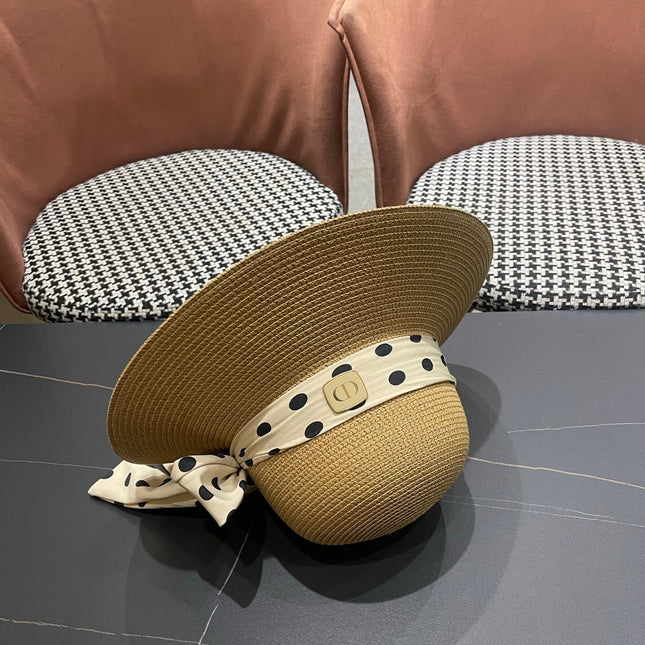 DIOR 26S BRIM STRAW SUN HAT STYLE 180