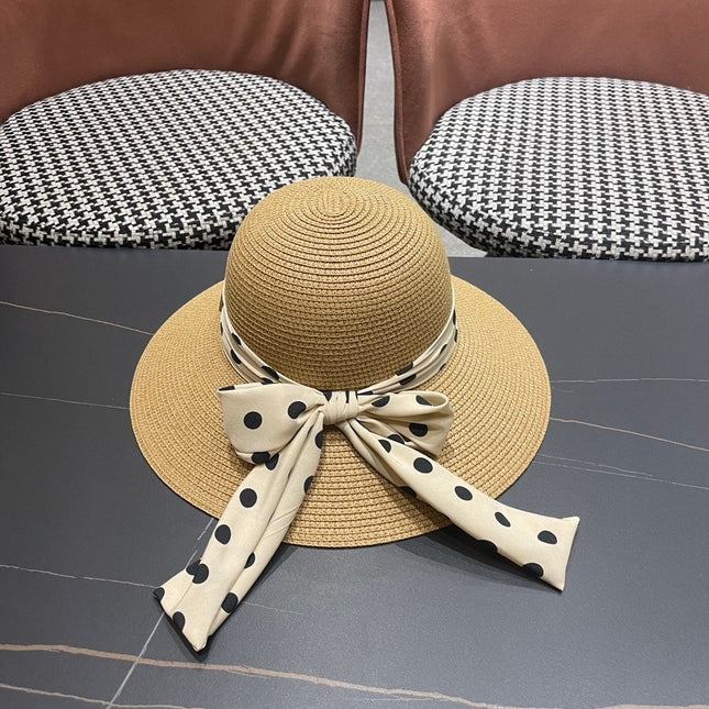 DIOR 26S BRIM STRAW SUN HAT STYLE 180