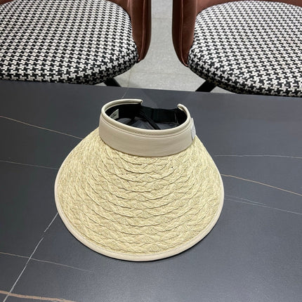 DIOR 26S RAFFIA VISOR HAT STYLE 60