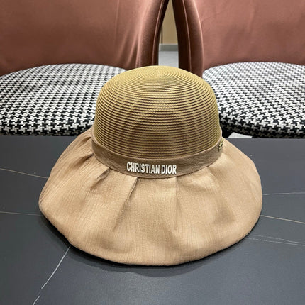 DIOR 26S SILK-BRIM HAT STYLE 74