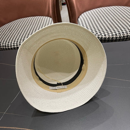 DIOR 26S SHORT BRIM STRAW HAT STYLE 77