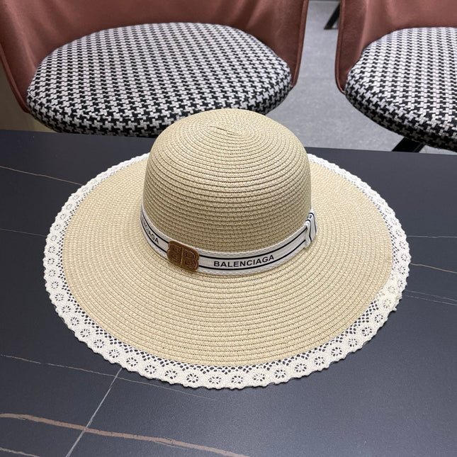 BALENCIAGA 26S WIDE-BRIMMED HAT STYLE 109