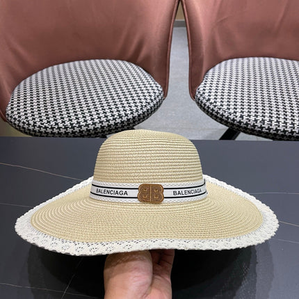 BALENCIAGA 26S WIDE-BRIMMED HAT STYLE 109