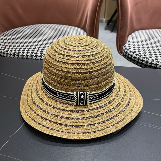 BALENCIAGA 26S WIDE-BRIMMED HAT STYLE 77
