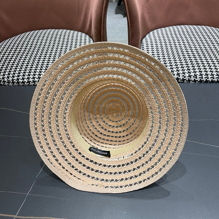 BALENCIAGA 26S WIDE-BRIMMED HAT STYLE 75