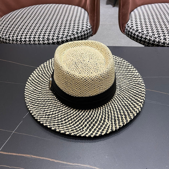 GUCCI 26S WIDE-BRIMMED STRAW HAT 264