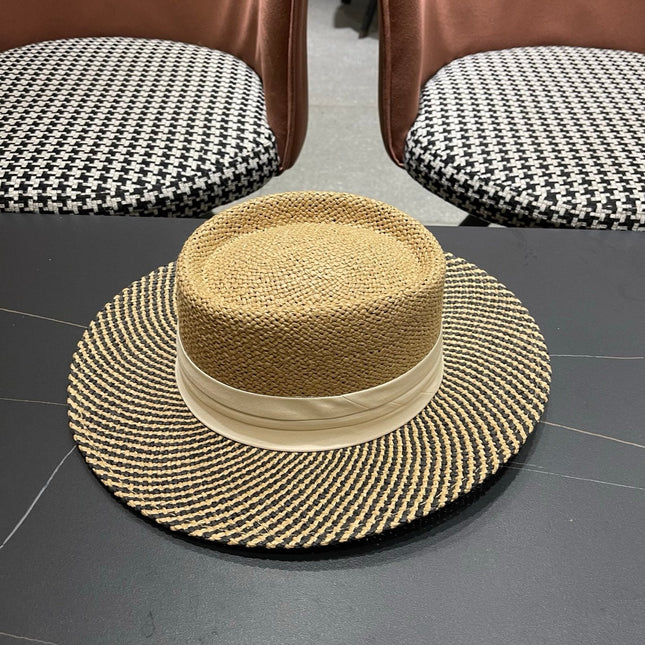 GUCCI 26S WIDE-BRIMMED STRAW HAT 265