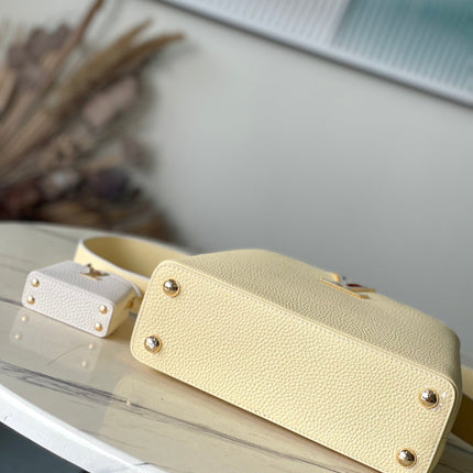 CAPUCINES BB 26 IN BANANA YELLOW TAURILLON