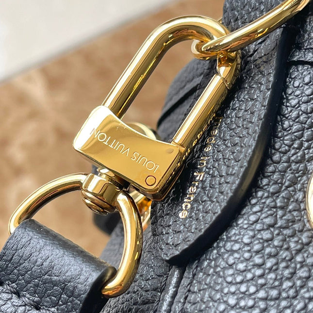 BUNDLE 28 IN BLACK MONOGRAM EMPREINTE LEATHER GOLD HARDWARE