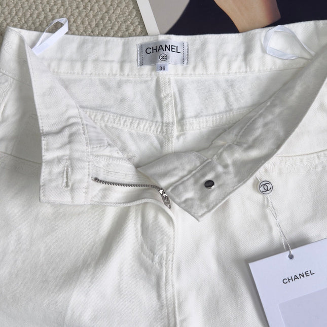 CHANEL 26S DENIM SHORTS 1436