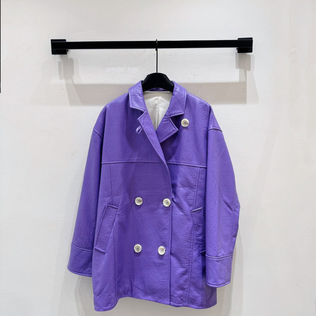 MIUMIU LEATHER JACKET STYLE 844