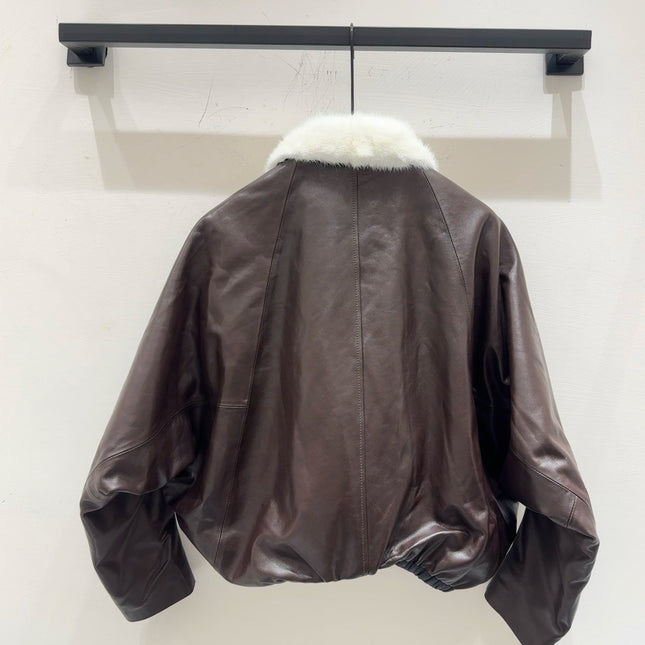 MAX MARA 25S SHORT SHEARLING COAT 169