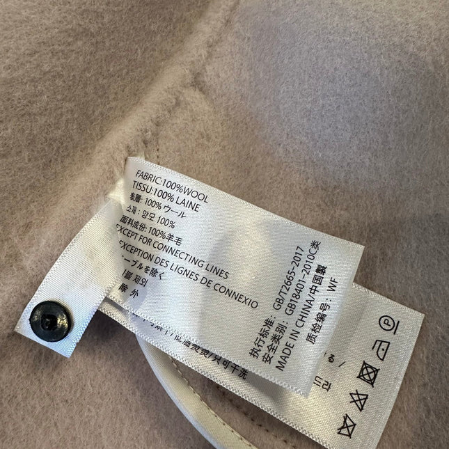 MAX MARA 25S CASHMERE COAT WITH FOX FUR TRIM 205