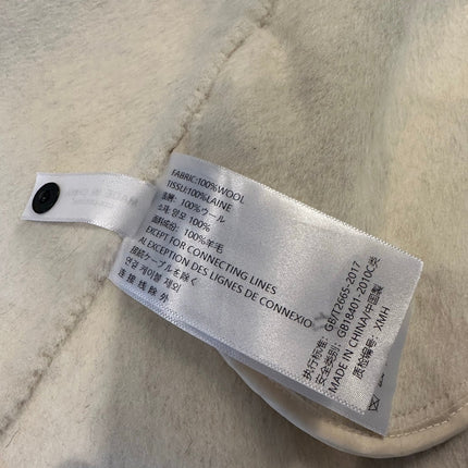 MAX MARA 25S CASHMERE COAT WITH FOX FUR TRIM 204