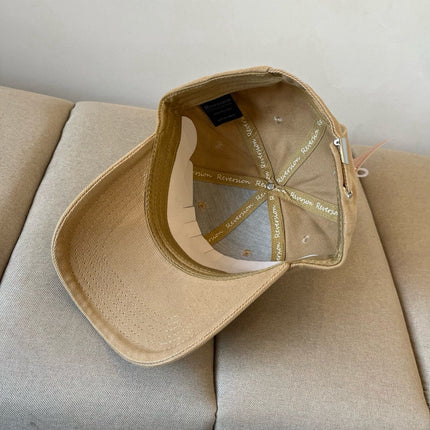 MIUMIU BASEBALL CAP IN BEIGE KHAKI FABRIC STYLE 3