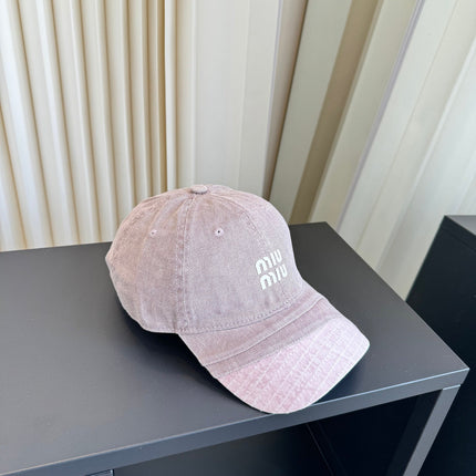 MIUMIU 26S BASEBALL CAP 320486