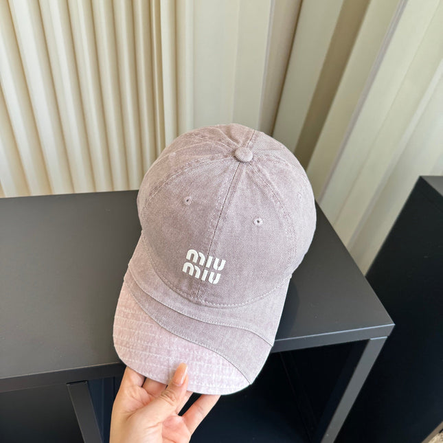 MIUMIU 26S BASEBALL CAP 320487