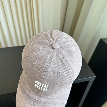 MIUMIU 26S BASEBALL CAP 320486