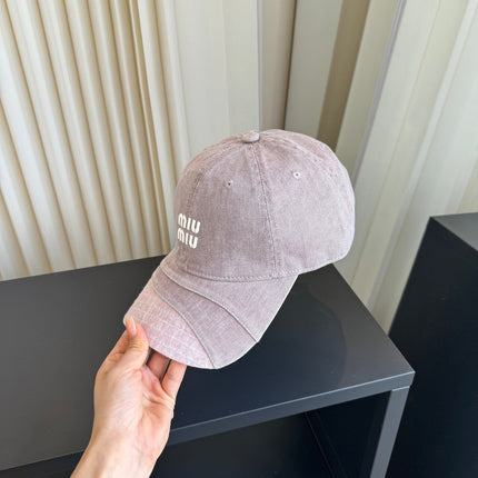 MIUMIU 26S BASEBALL CAP 320486