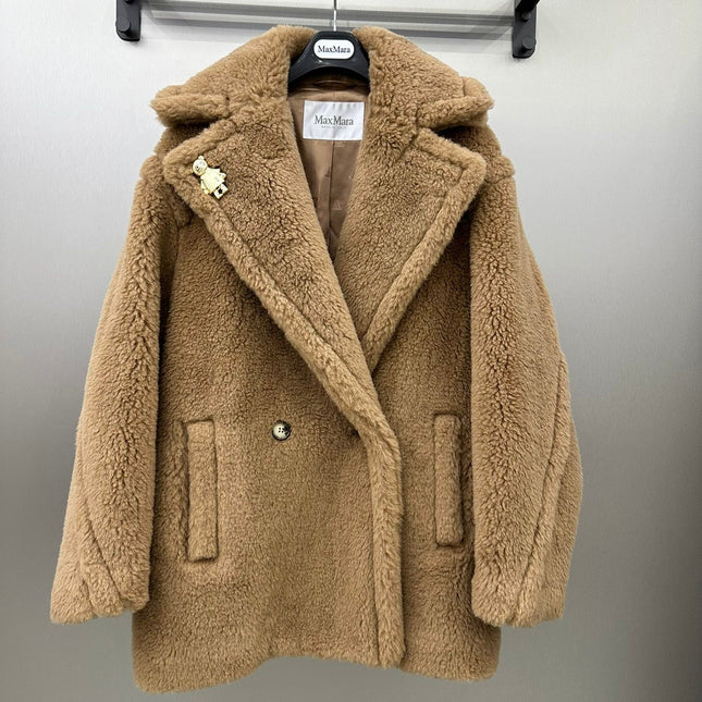 MAX MARA 25S TEDDY SHORT JACKET 072