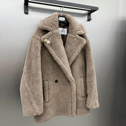 MAX MARA 25S TEDDY SHORT JACKET 070