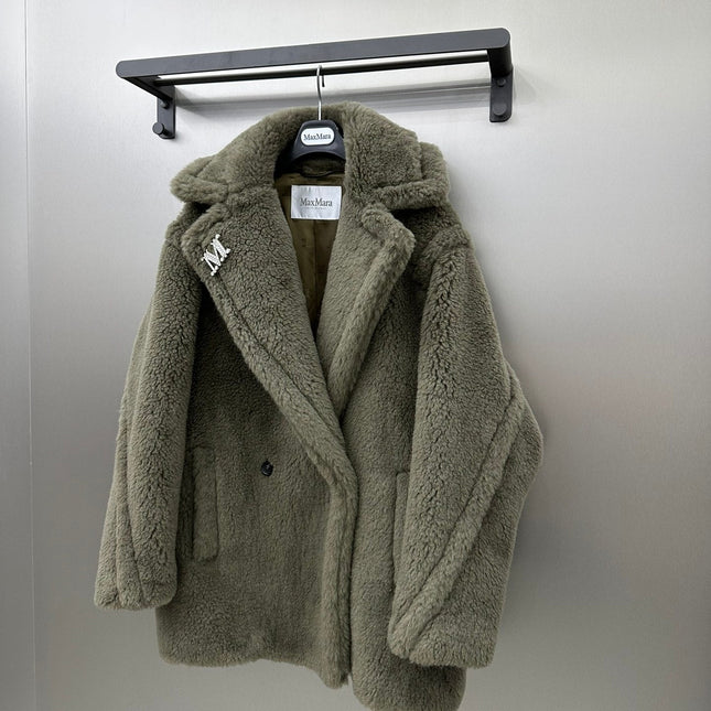 MAX MARA 25S TEDDY SHORT JACKET 068