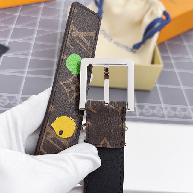 LV BLOOM 30 MM IN COLORFUL MONOGRAM CALFSKIN SILVER HARDWARE