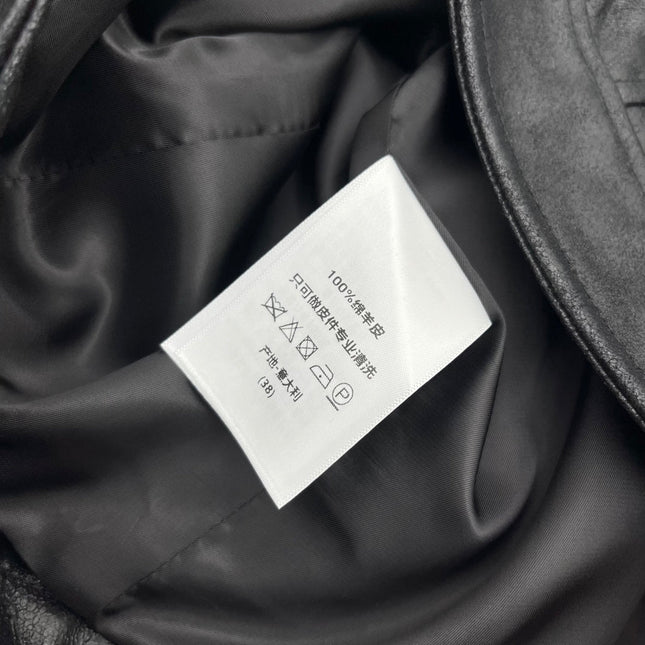DIOR 25S STAND COLLAR SHEEPSKIN JACKET 845