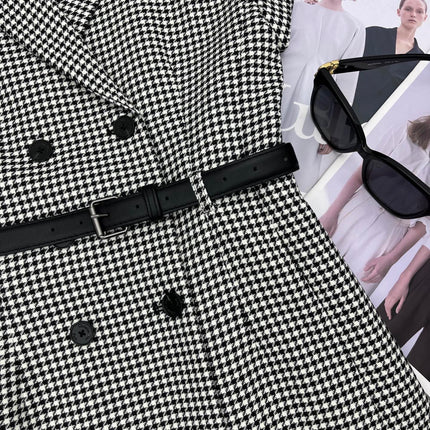 DIOR 25S LONG DOUBLE-BREASTED BLAZER DRESS 803