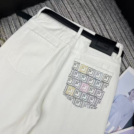 FENDI 26S STRAIGHT-LEG JEANS 233