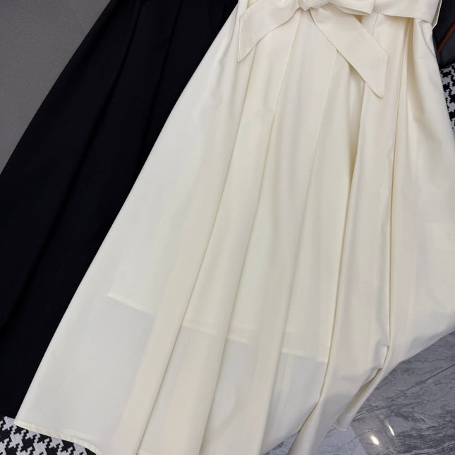 LV SLEEVELESS DRESS WITH BELTED WAIST 269125