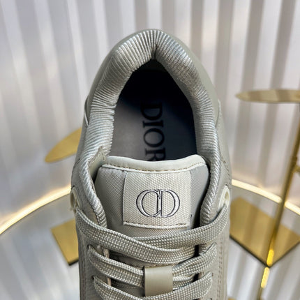 B27 LOW-TOP SNEAKER TROUT GRAY SMOOTH CALFSKIN