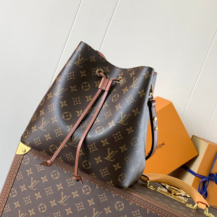 LV 26S GASTON BAG 26 IN BROWN MONOGRAM CANVAS STYLE 1