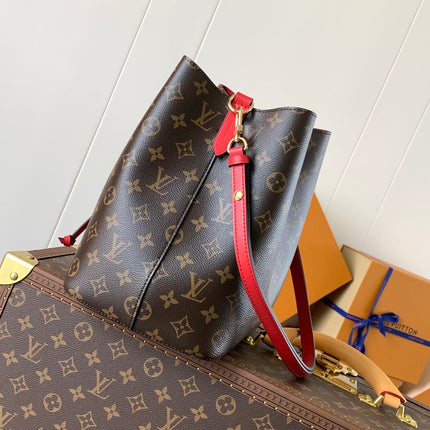 LV 26S GASTON BAG 26 IN BROWN MONOGRAM CANVAS STYLE 2