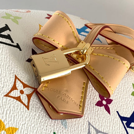 LV 26S ALMA BB BAG 23 IN WHITE MONOGRAM CANVAS