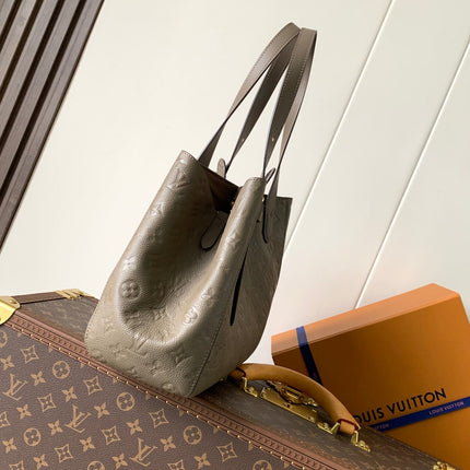 LV ALL IN ONE SHOULDER BAG 40 IN BROWN CALFSKIN
