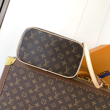 VANITY 24 IN BROWN MONOGRAM COATED CANVAS